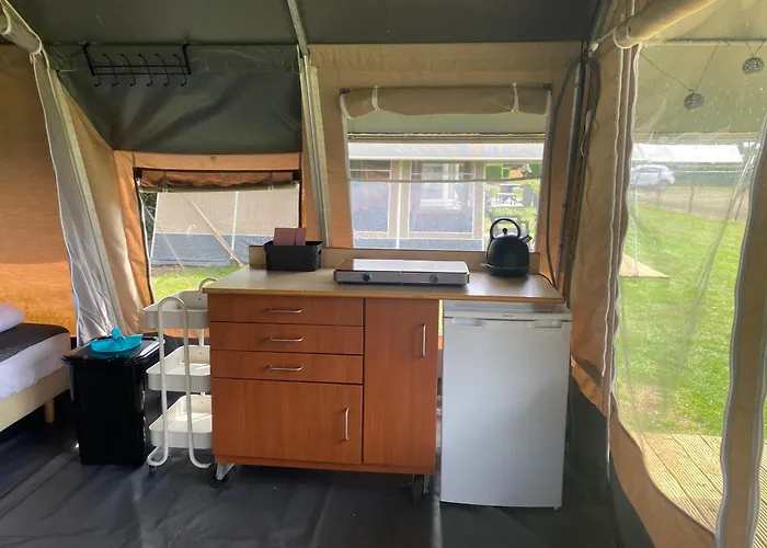 Tent Hondje Met Privé Sanitair Tente de luxe